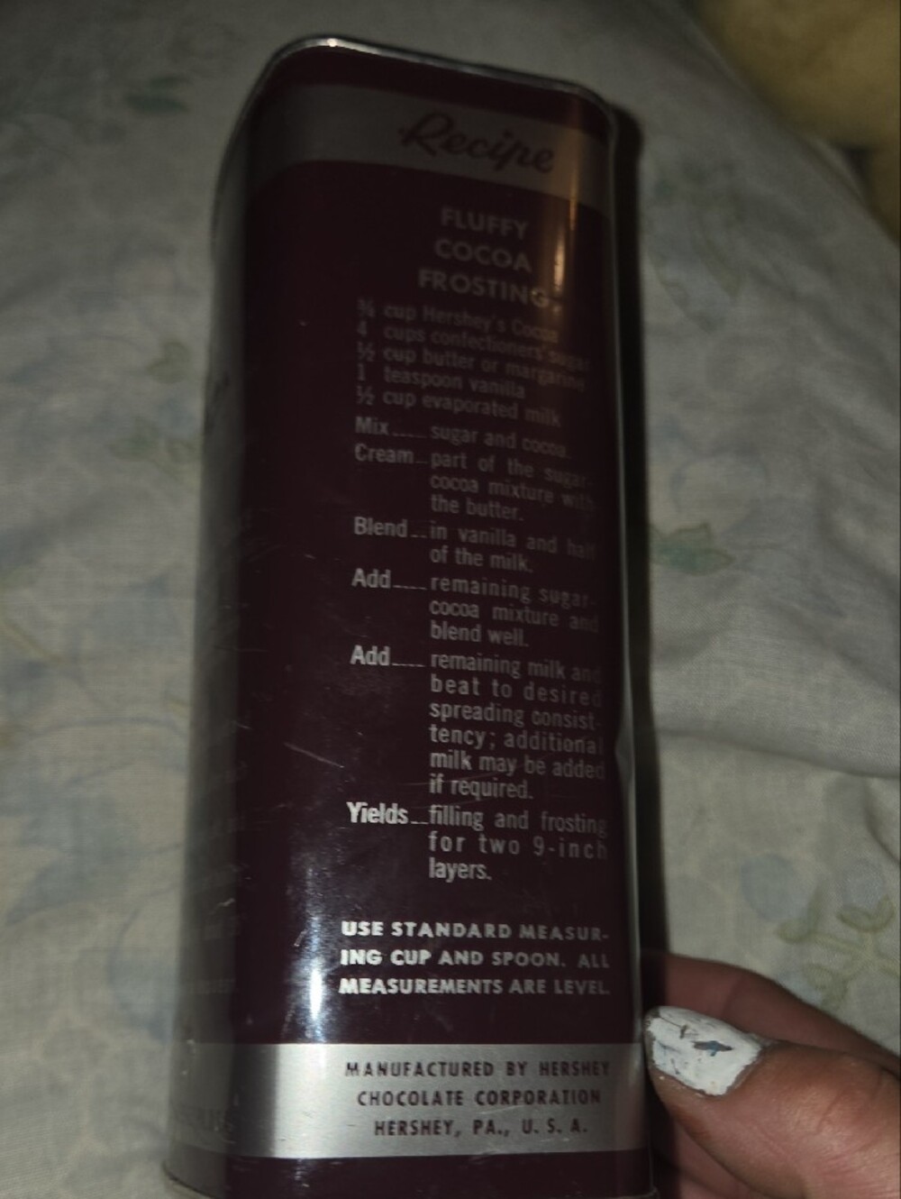 Hershey's Cocoa Powder Tin - Brown - Picture 4 of 9
